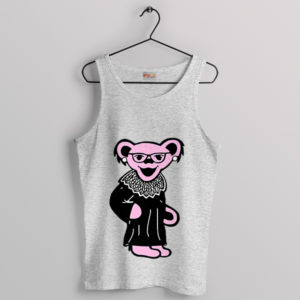 Cheap Teddy Bears Grateful Dead Sport Grey Tank Top