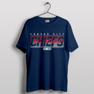 Chiefs Super Bowl Run It Back Navy T-Shirt