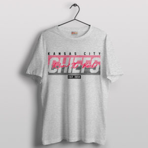 Chiefs Super Bowl Run It Back Sport Grey T-Shirt