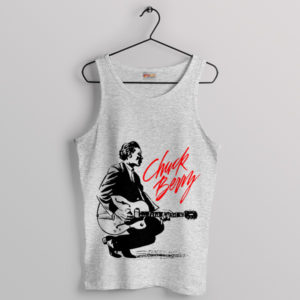 Chuck Berry Pulp Fiction Merch Graphic Sport Grey Tank Top