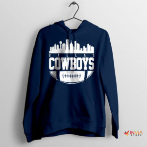 City View Dallas Cowboys Team NFL Navy Hoodie