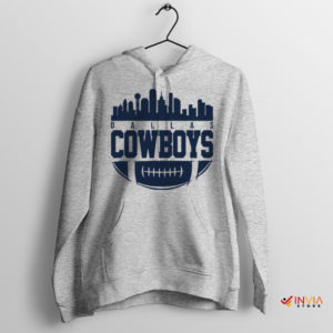 City View Dallas Cowboys Team NFL Sport Grey Hoodie