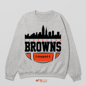City View Stadium Cleveland Browns Sport Grey Sweatshirt