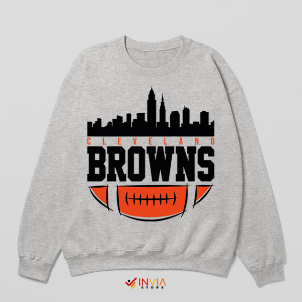 City View Stadium Cleveland Browns Sport Grey Sweatshirt