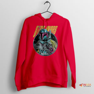 Classic Boba Fett Character Series Red Hoodie