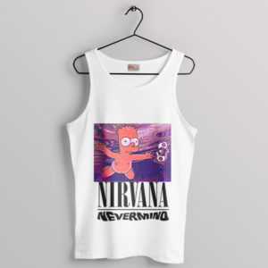 Classic Nevermind Parodied by Bart Simpson Tank Top