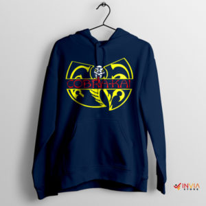 Cobra Kai 5 Merch Wu-Tang Clan Navy Hoodie