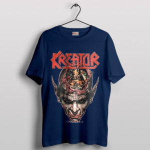 Coma of Souls Kreator Graphic Navy T-Shirt