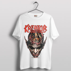 Coma of Souls Kreator Graphic White T-Shirt