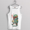 Comic Boba Fett Antique Japanese Tea Tank Top