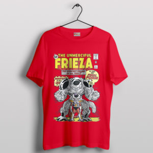 Comic Final Form Frieza Dragon Ball Red T-Shirt