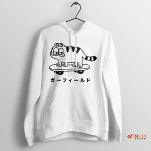 Comic Japanese Style Cute Garfield Cat Hoodie