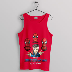 Comic No Way Home Bohemian Rhapsody Red Tank Top