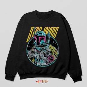 Comic Star Wars Boba Fett Armor Sweatshirt