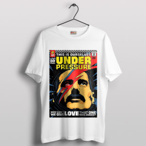 Comic Under Pressure feat David Bowie T-Shirt