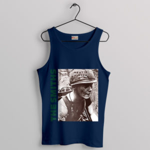 Controversy The Smiths Soldier Album Navy Tank Top