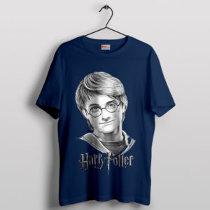 Cool Harry Potter Drawing Ideas Navy T-Shirt