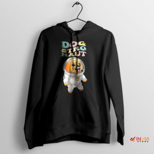 Corgi Puppies Meme NASA Astronaut Black Hoodie