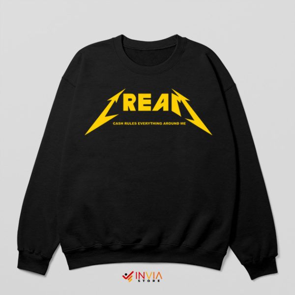 Cream Rapper Songs Metallica Logo Sweatshirt