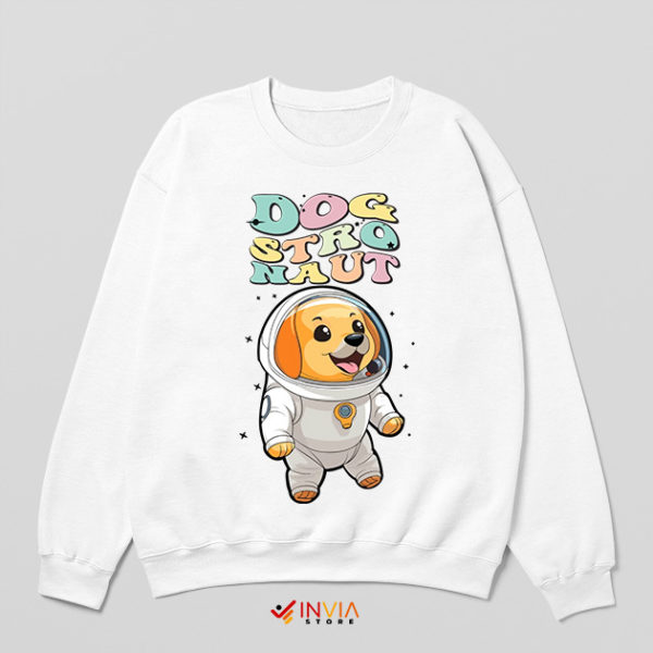 Cute Puppies NASA Astronaut Corps Sweatshirt