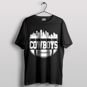 Dallas City Tour Cowboys Team Black T-Shirt