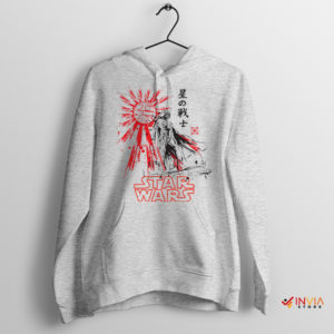 Darth Vader Comics Japanese Art Sport Grey Hoodie