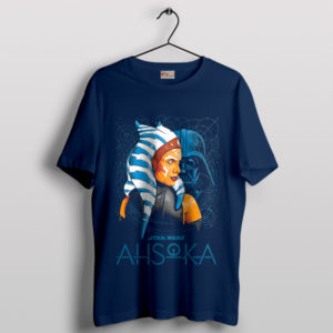 Darth Vader Star Wars Ahsoka Series Navy T-Shirt