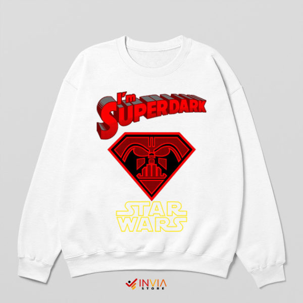 Darth Vader Symbol Superman Legacy White Sweatshirt