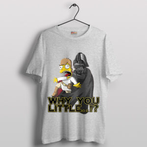 Darth Vader's 'Bart, Why You Little Sport Grey T-Shirt