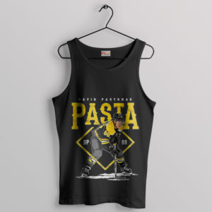 David Pastrnak Style Hockey Greatness Black Tank Top