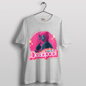 Deadpool 3 Meme Barbie Doll Movie Sport Grey T-Shirt