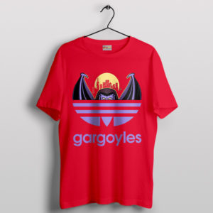 Demona Gargoyles Always Adidas Graphic Red T-Shirt