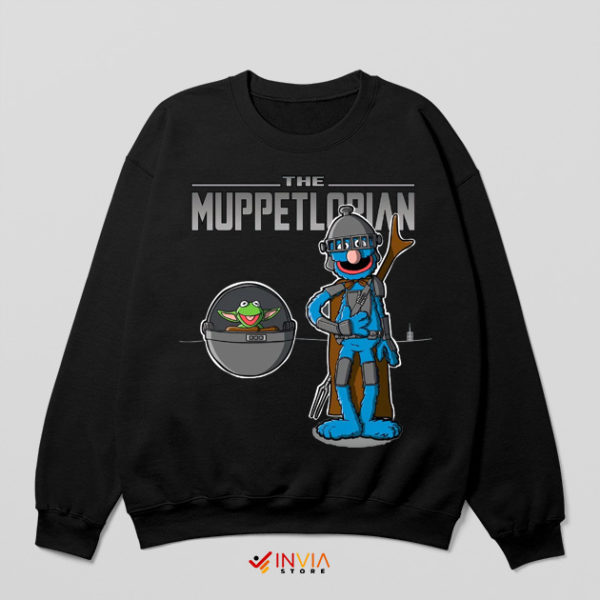 Din Djarin Sesame Street Muppet Sweatshirt