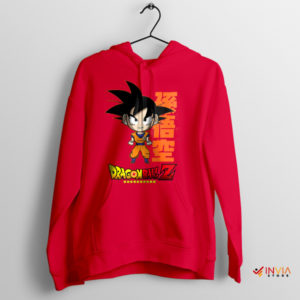 Dragon Ball Return of Son Goku Red Hoodie