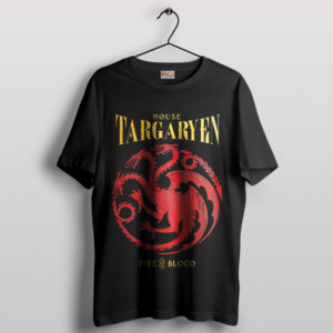 Dragons House Targaryen Fire T-Shirt