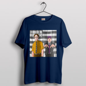 Dunder Mifflin Stankonia Outkast Album Navy T-Shirt