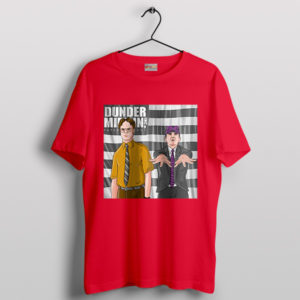 Dunder Mifflin Stankonia Outkast Album Red T-Shirt