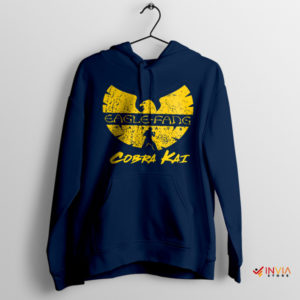 Eagle Fang Dojo's Wu-Tang Clan Logo Navy Hoodie