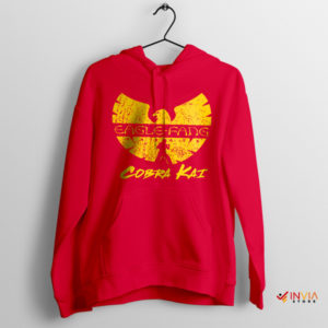 Eagle Fang Dojo's Wu-Tang Clan Logo Red Hoodie