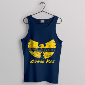 Eagle Fang Patch Wu Tang Clan Navy Tank Top