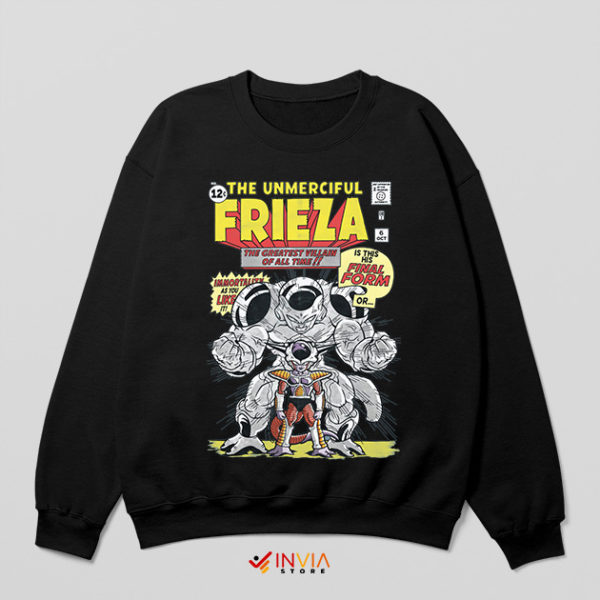 Emperor Frieza Stronger Comic Black Sweatshirt