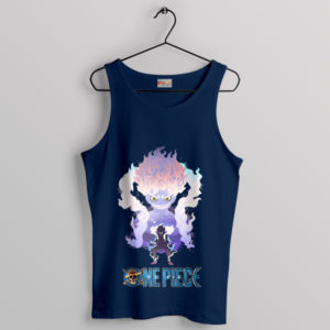 Exclusive Anime Merch Luffy 5th Gear Navy Tank Top