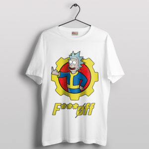 Fallout Game Rero Rick Sanchez White T-Shirt