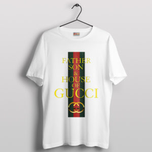 Family House of Gucci Run Time White T-Shirt