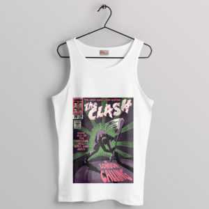 Fan Art Comic The Clash London Calling Tank Top