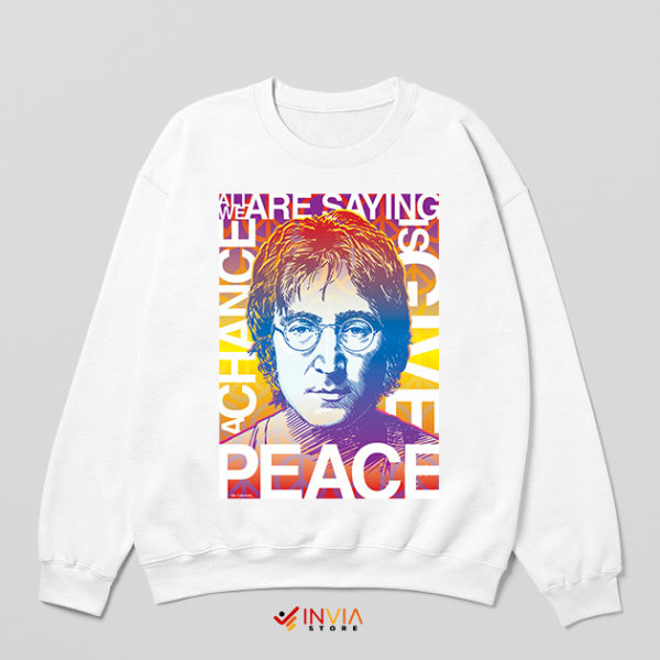 Fan Art John Lennon Last Words Sweatshirt