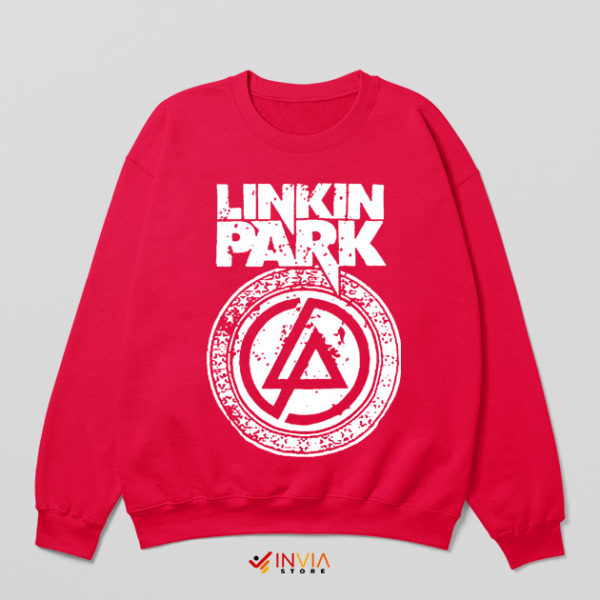 Fan Art Linkin Park Sp[ort Grey Death Cause Red Sweatshirt