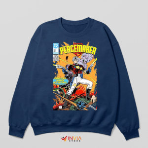 Fan Art Peacemaker DC Comics Show Navy Sweatshirt