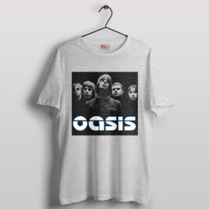 Fan Art Poster Oasis The Masterplan Sport Grey T-Shirt