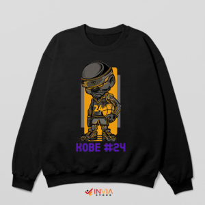 Fan Art Sad Kid Kobe 24 Meme Black Sweatshirt